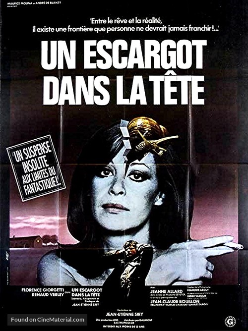 Un escargot dans la t&ecirc;te - French Movie Poster