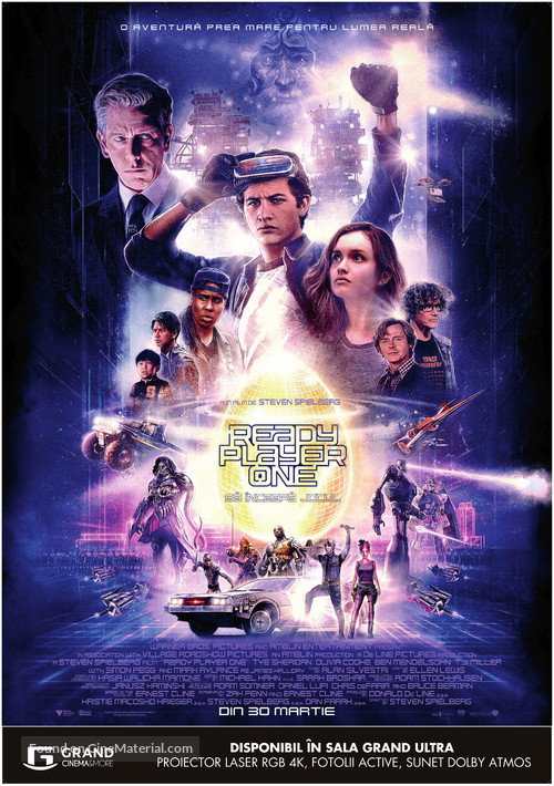 Ready Player One - Romanian Movie Poster