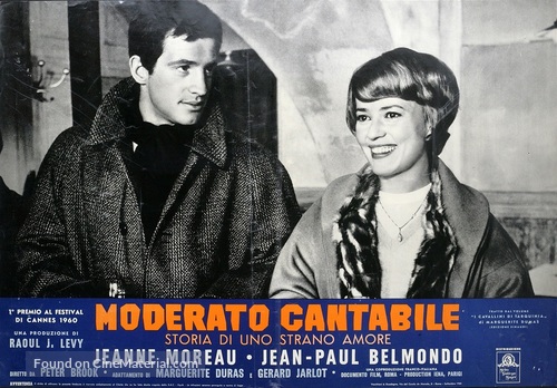 Moderato cantabile - Italian poster