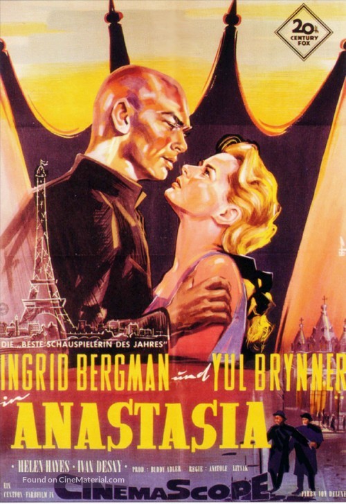 Anastasia - German Movie Poster