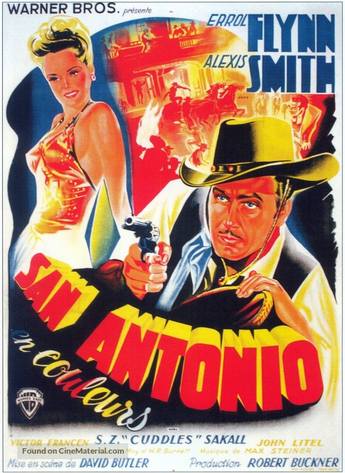 San Antonio - French Movie Poster