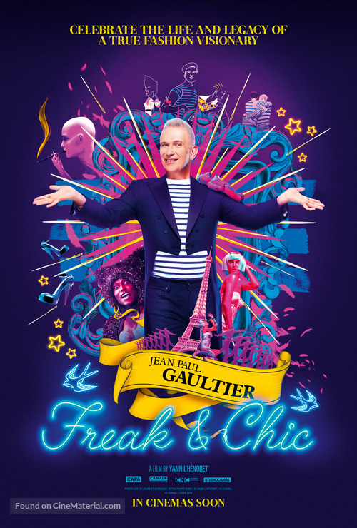 Jean Paul Gaultier fait son show - British Movie Poster