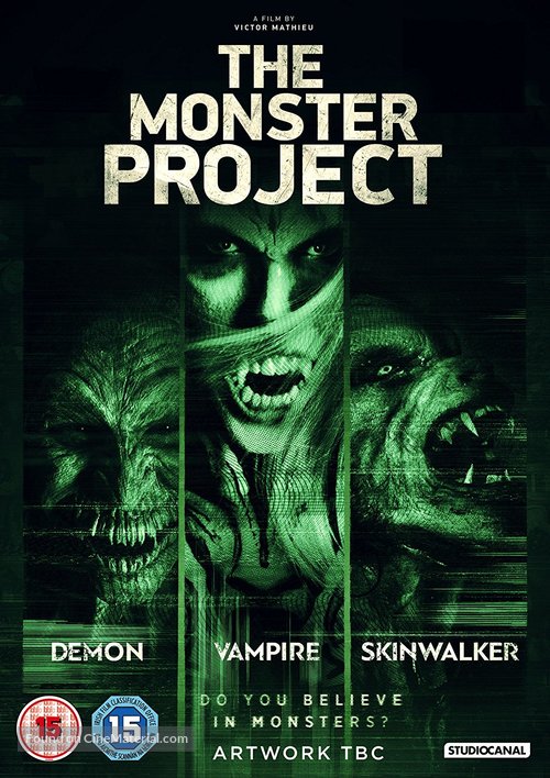 The Monster Project - British Movie Cover