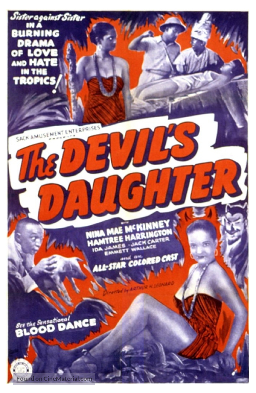 The Devil S Daughter 1939 Movie Poster