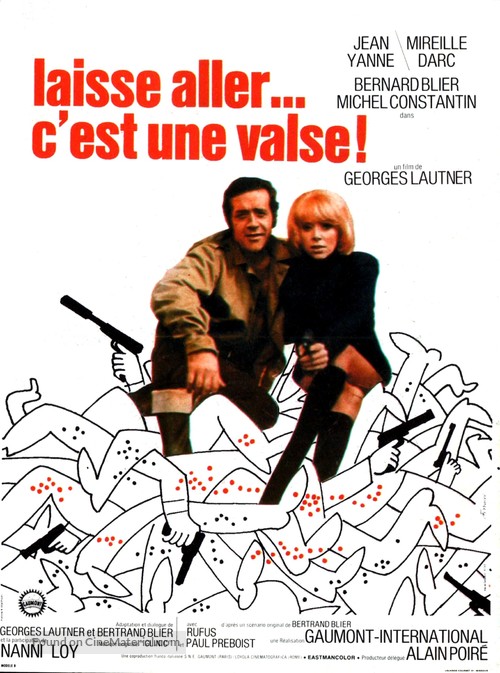 Laisse aller, c&#039;est une valse - French Movie Poster