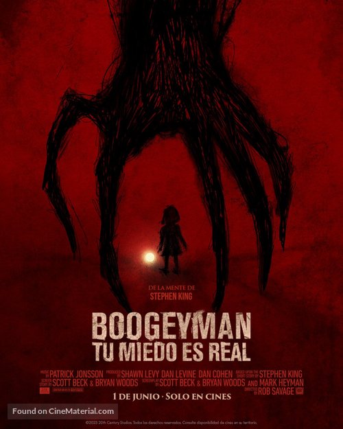 The Boogeyman - Argentinian Movie Poster