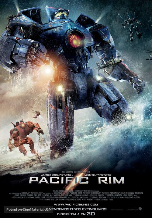Pacific Rim - Spanish Movie Poster