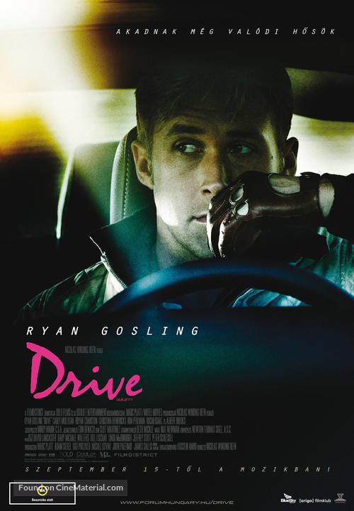Drive - Hungarian Movie Poster