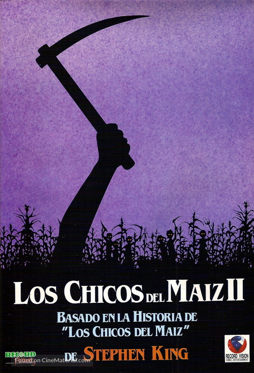 Children of the Corn II: The Final Sacrifice - Spanish DVD movie cover