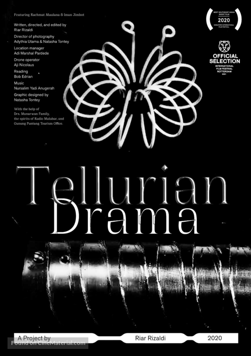 Tellurian Drama - Indonesian Movie Poster