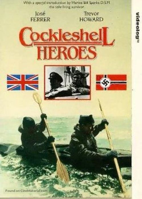 The Cockleshell Heroes - British VHS movie cover