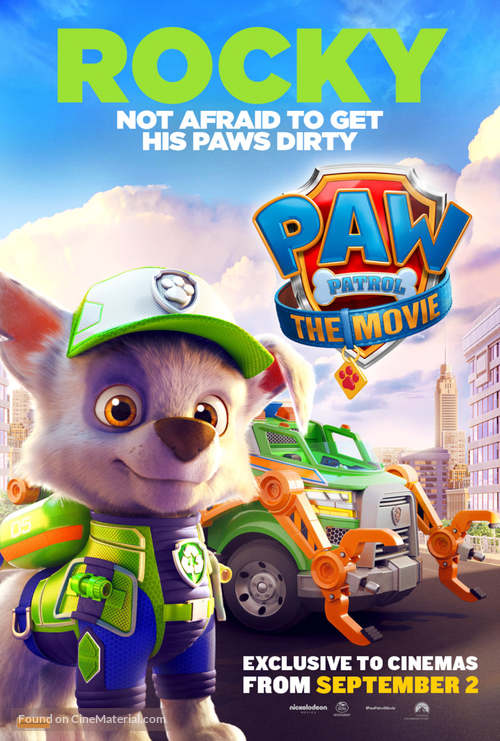 Paw Patrol: The Movie - Australian Movie Poster