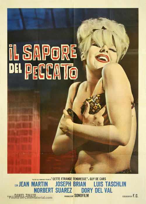 Extra&ntilde;a ternura - Italian Movie Poster