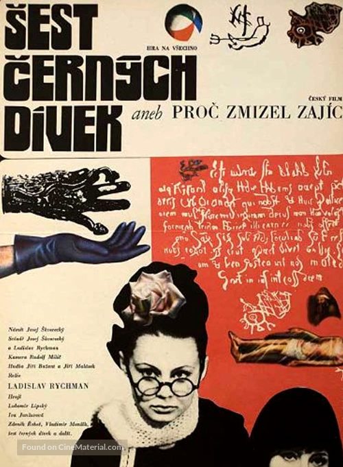 Sest cern&yacute;ch d&iacute;vek aneb Proc zmizel Zaj&iacute;c? - Czech Movie Poster