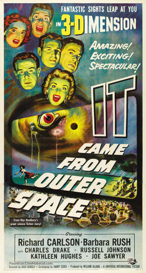 It Came from Outer Space - Theatrical movie poster