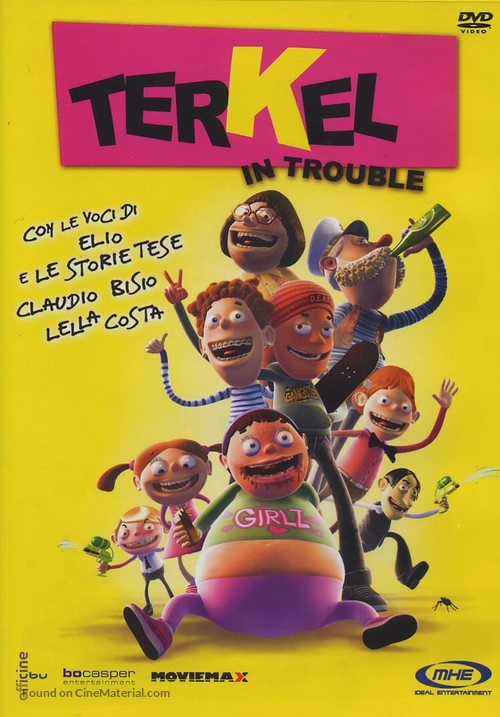 Terkel In Trouble - Italian DVD movie cover