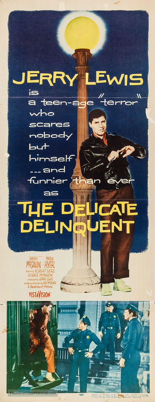 The Delicate Delinquent - Movie Poster
