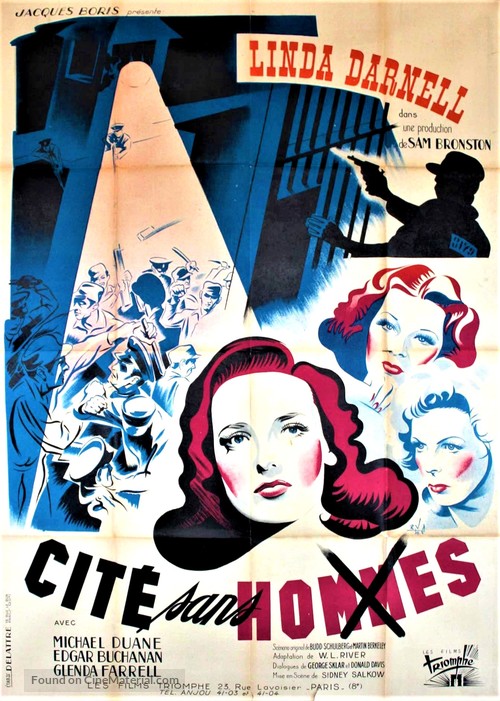 City Without Men - French Movie Poster