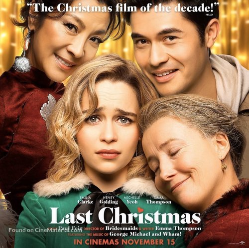 Last Christmas - British Movie Poster