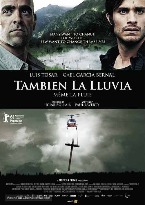 Tambi&eacute;n la lluvia - Belgian Movie Poster