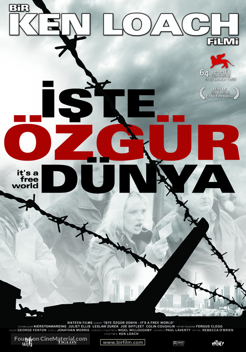 It&#039;s a Free World... - Turkish Movie Poster