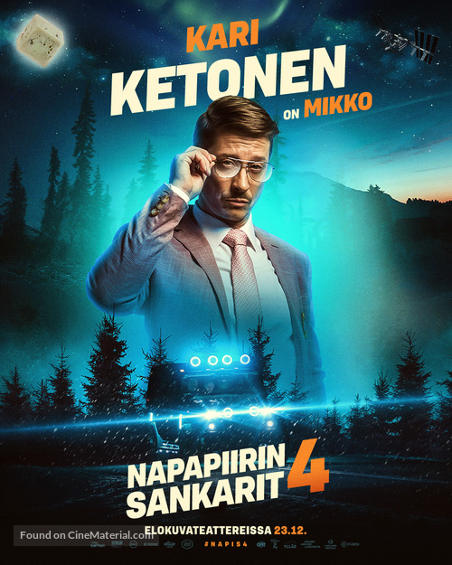 Napapiirin sankarit 4 - Finnish Movie Poster