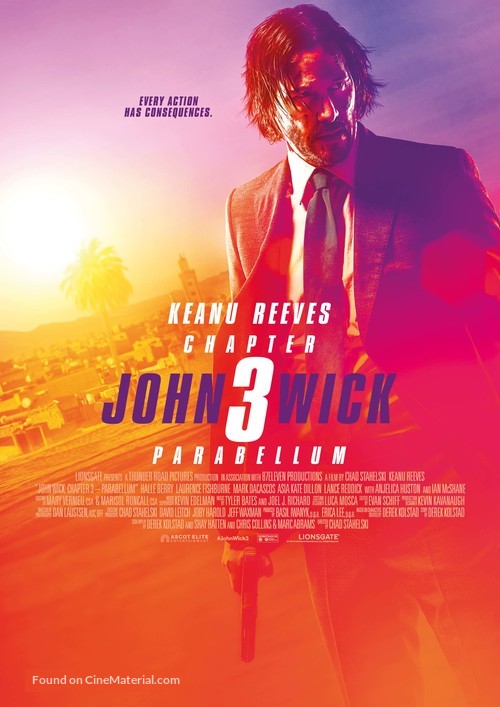 John Wick: Chapter 3 - Parabellum - Swiss Movie Poster