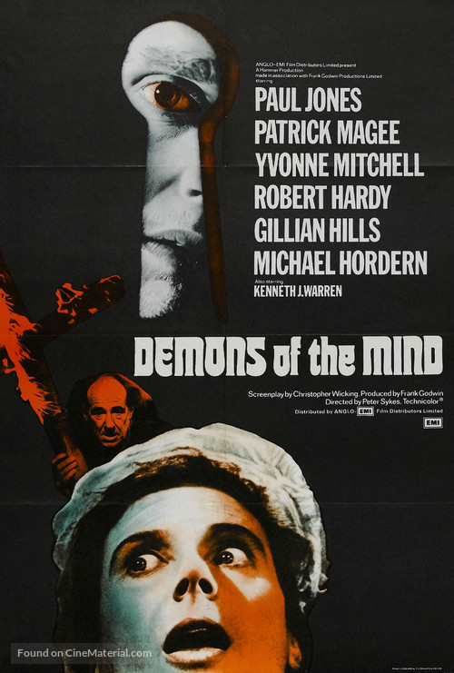 Demons of the Mind - British Movie Poster