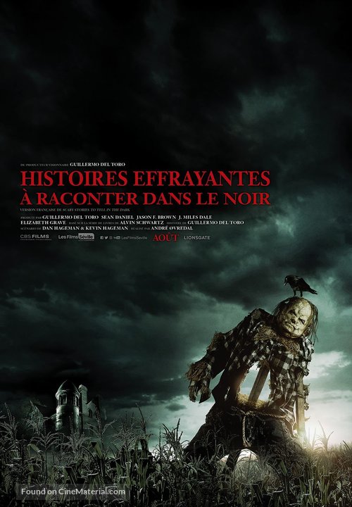 Scary Stories to Tell in the Dark - Canadian Movie Poster