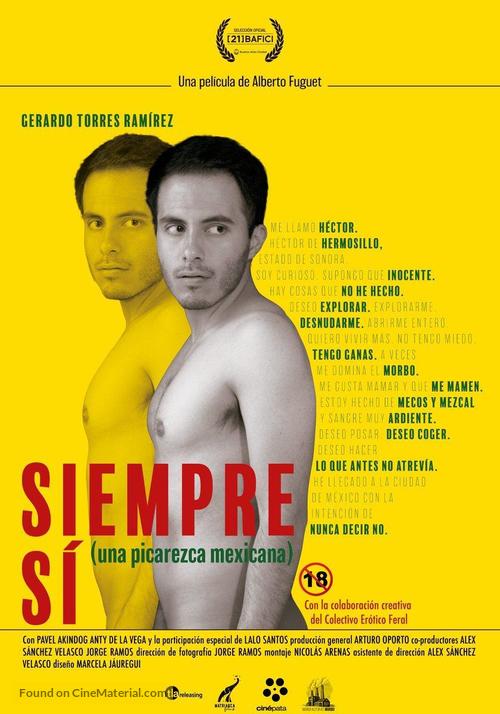 Siempre s&iacute; - Chilean Movie Poster