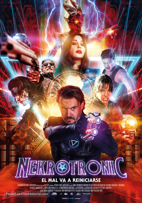 Nekrotronic - Spanish Movie Poster