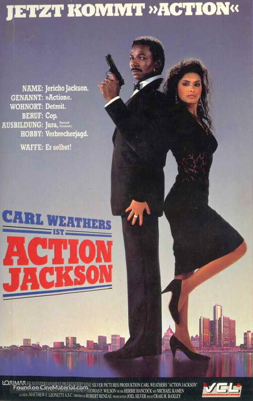 Action Jackson - German Movie Cover