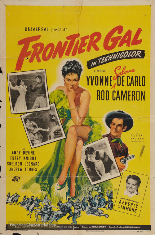 Frontier Gal - Movie Poster