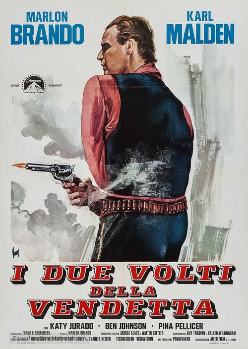 One-Eyed Jacks - Italian Movie Poster