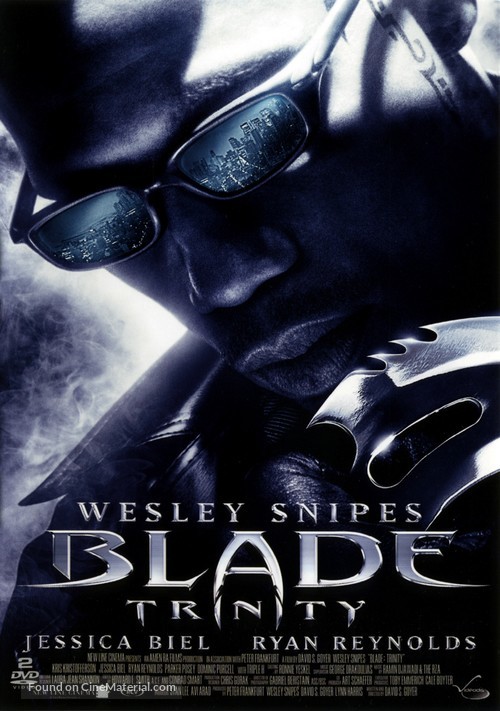 Blade: Trinity - Canadian DVD movie cover