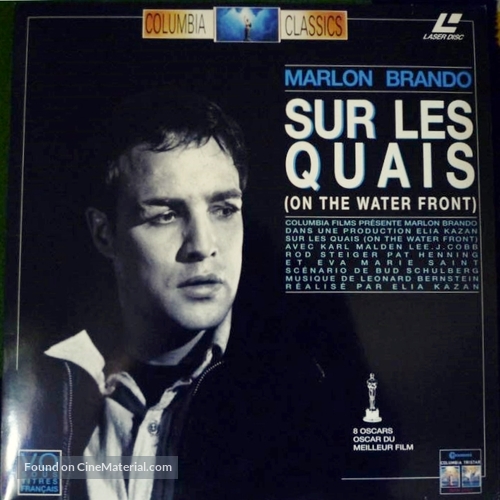 On the Waterfront - French Movie Cover