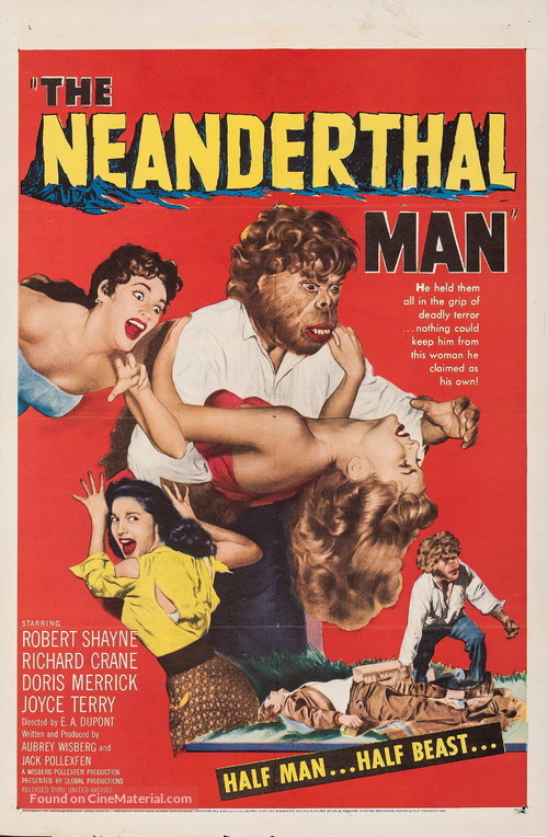The Neanderthal Man - Movie Poster