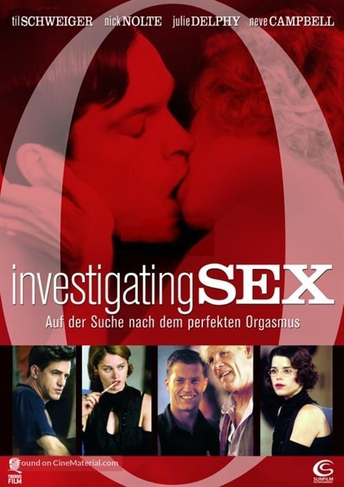 Investigating Sex - German Movie Poster