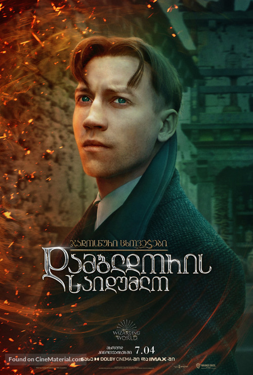 Fantastic Beasts: The Secrets of Dumbledore - Georgian Movie Poster