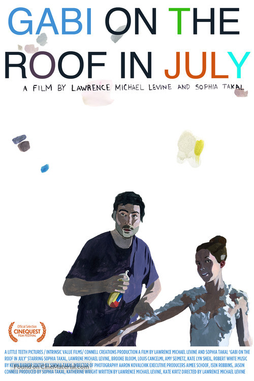 Gabi on the Roof in July - Movie Poster