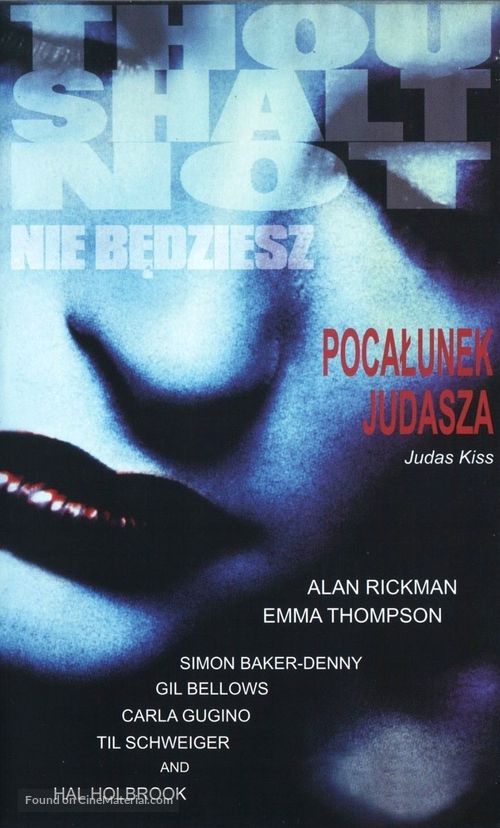 Judas Kiss - Polish Movie Cover
