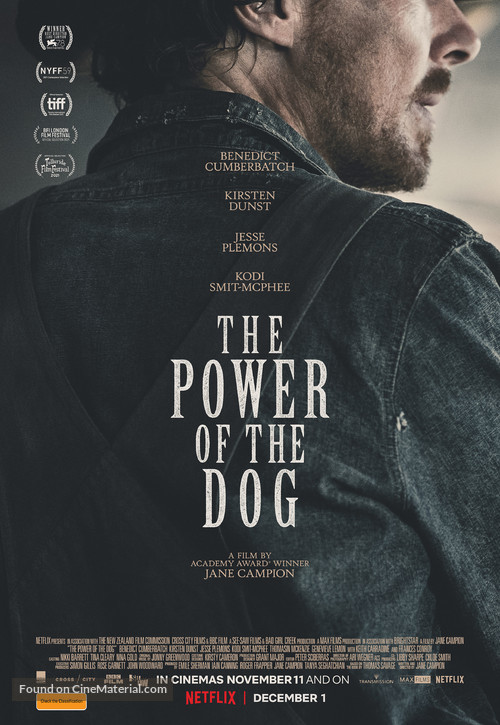 The Power of the Dog - Australian Movie Poster