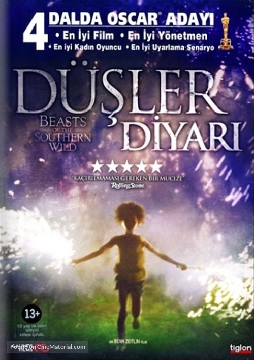 Beasts of the Southern Wild - Turkish DVD movie cover