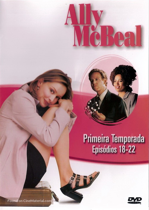 &quot;Ally McBeal&quot; - Brazilian DVD movie cover