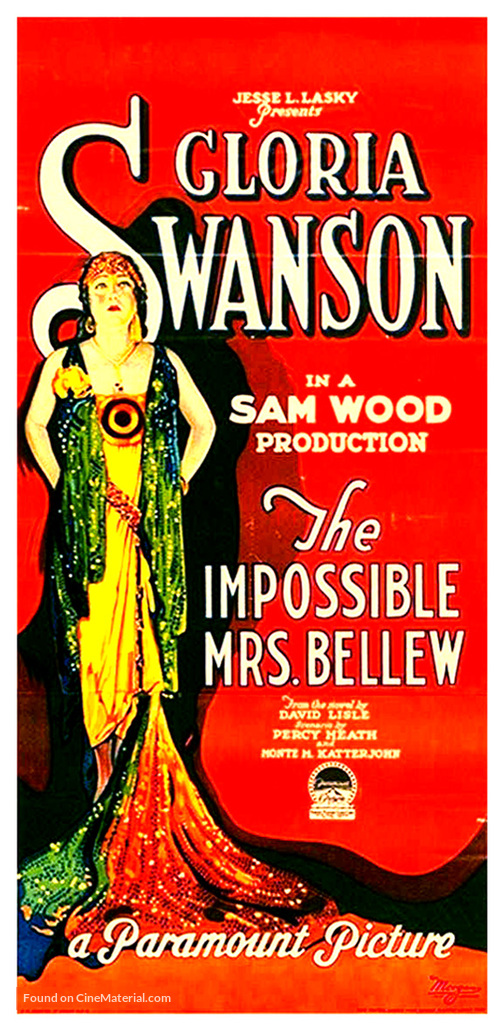 The Impossible Mrs. Bellew - Movie Poster