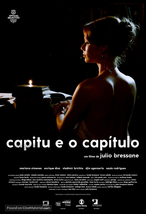 Capitu e o Cap&iacute;tulo - Brazilian Movie Poster