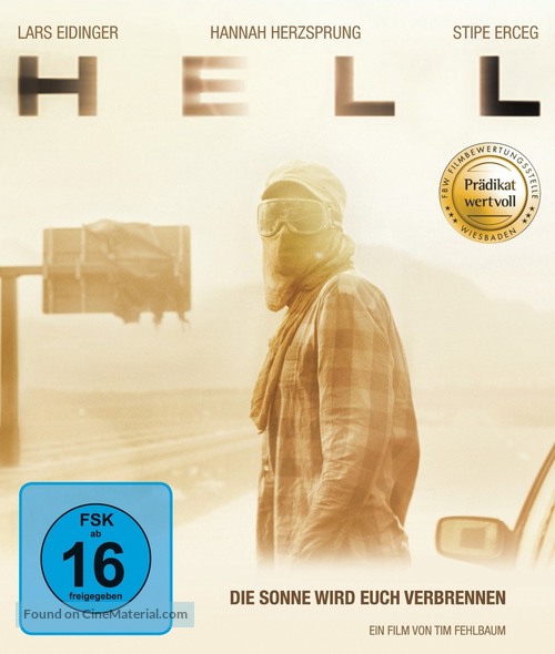 Hell - German Blu-Ray movie cover