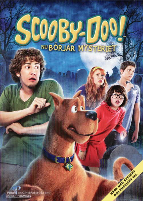 Scooby Doo! The Mystery Begins - Swedish DVD movie cover