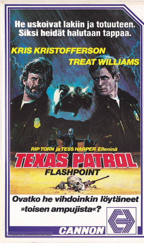 Flashpoint - Finnish VHS movie cover