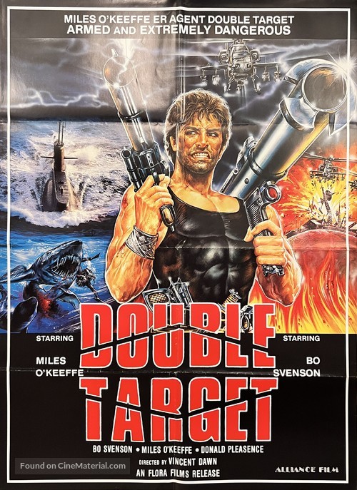 Double Target - Danish Movie Poster
